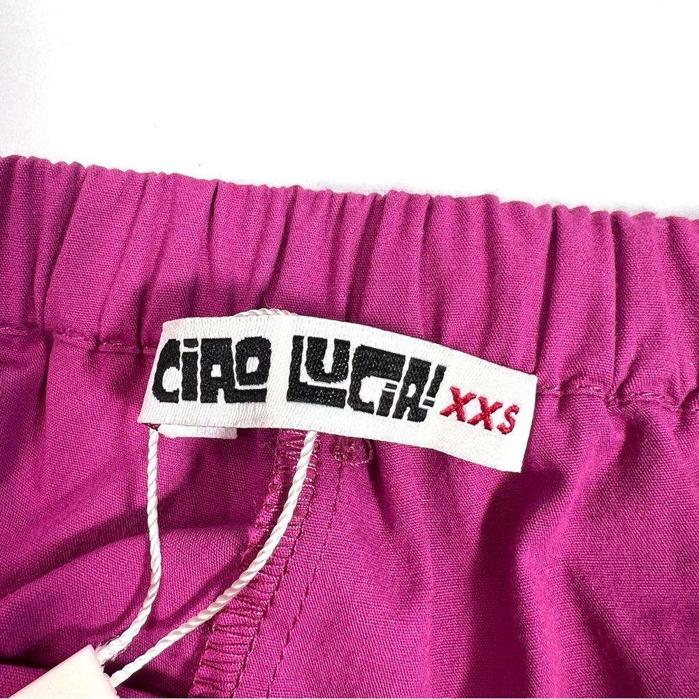 NWT Ciao Lucia Cotton Poplin Silos Shorts Orchid Pink Size XXS - Picture 7 of 12